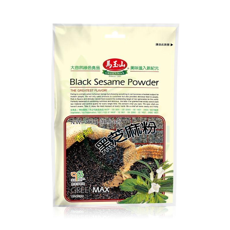 Greenmax-Black Sesame Powder<br>马玉山黑芝麻粉
