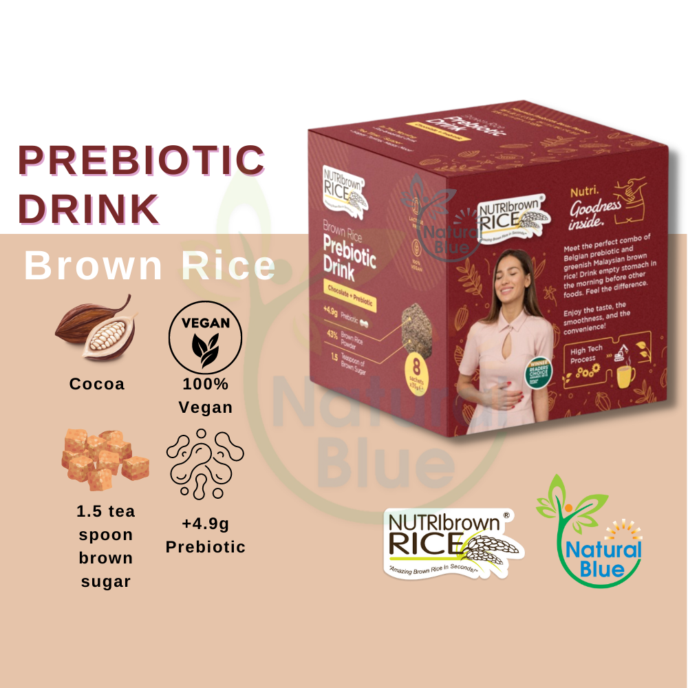 NutriBrownRice™ Brown Rice Instant Beverage (Chocolate)</br>NutriBrownRice™ 即溶糙米饮料 (巧克力)
