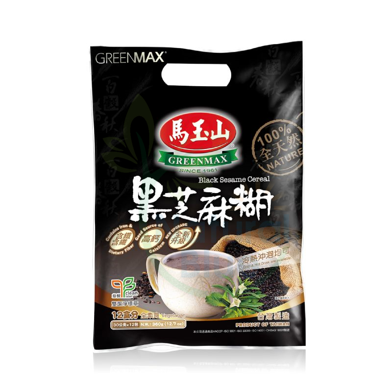 Greenmax Black Sesame Cereal<br>马玉山黑芝麻糊