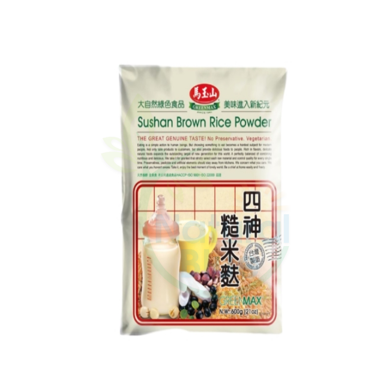 Greenmax-Sushan Brown Rice Powder<br>马玉山四神糙米麩