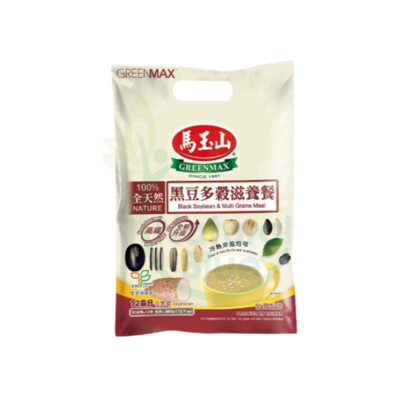 Greenmax Black Soybean & Multi Grain Meal<br>马玉山黑豆多谷滋养餐