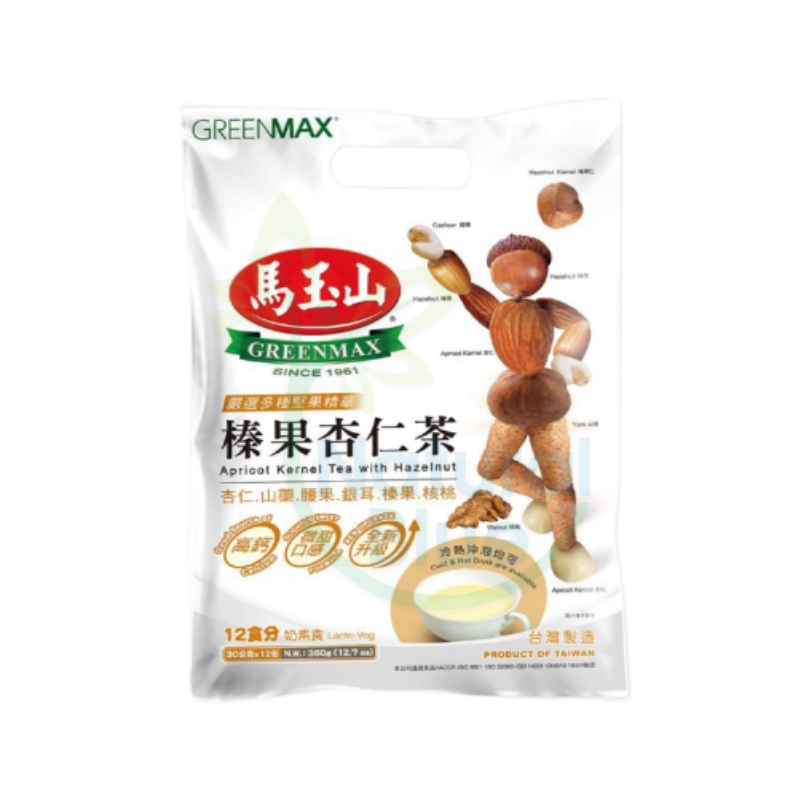 Greenmax Apricot Kernel Tea with Hazelnut<br>马玉山榛果杏仁茶 [Exp: 11/2021]