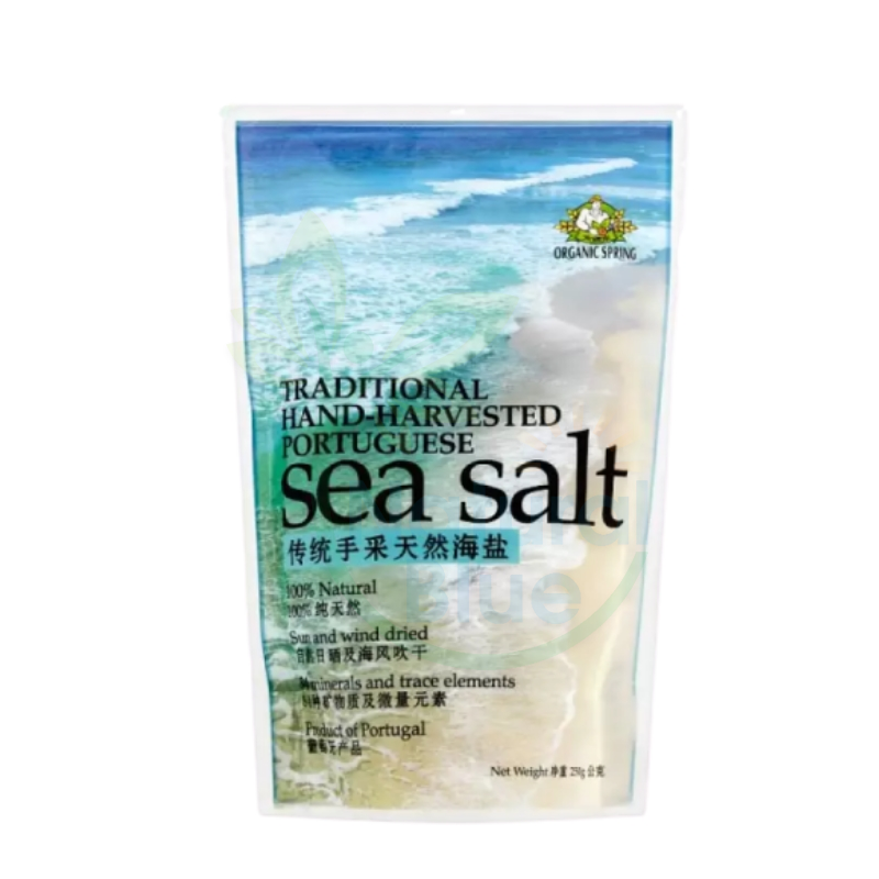Organic Spring Traditional Hand-Harvested Portuguese Fine Sea Salt</br>有机泉 傳統手採天然海鹽
