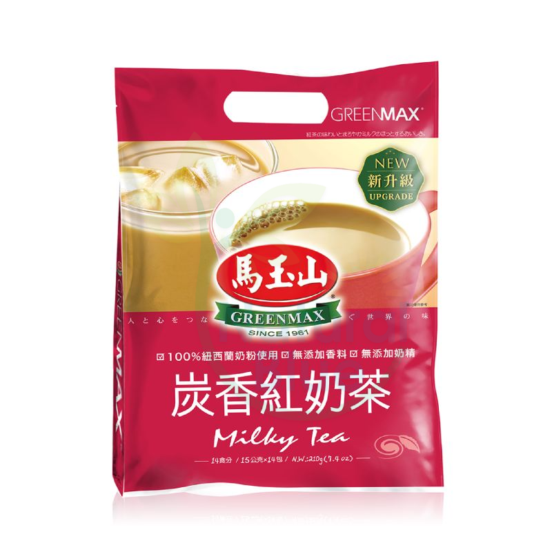 Greenmax Milky Tea</br>马玉山炭香紅奶茶