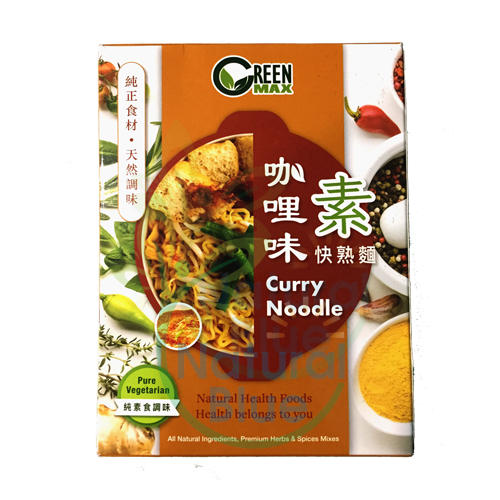 GM-Curry Noodle (Vegetarian), 95g X 5packs </BR>咖哩味快熟面 (素)