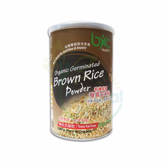 BNC-ORG GERMINATED BRAN POWDER</BR>有機能量發芽玄米粉