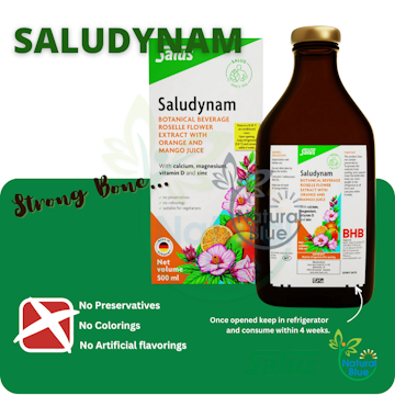 SALUS BHB - SALUDYNAM ( CALCIUM MAGNESIUM), 500ML </BR>复合草本钙镁