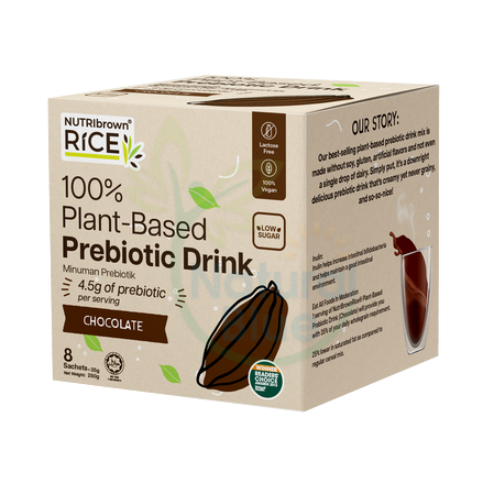 NutriBrownRice™ Brown Rice Instant Beverage (Chocolate)</br>NutriBrownRice™ 即溶糙米饮料 (巧克力)